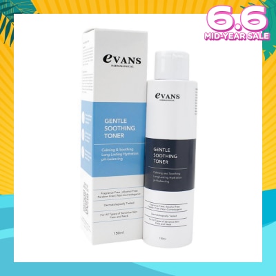 EVANS Dermalogical Gentle Soothing Toner (Calming & Soothing Skin) 150ml