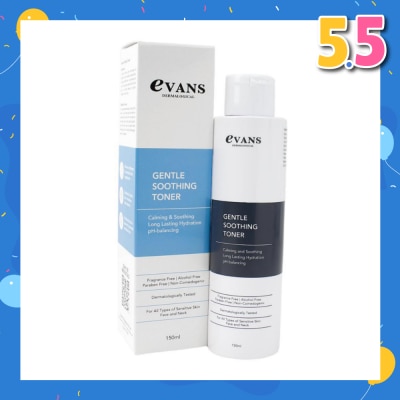EVANS Dermalogical Gentle Soothing Toner (Calming & Soothing Skin) 150ml