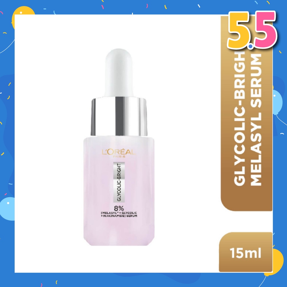 Glycolic-Bright Melasyl Anti-Dark Spot Brightening Serum (To Reduces Sun, Age & Post-Acne Spots) 15ml