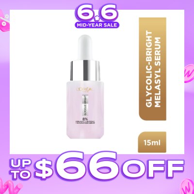 L'OREAL PARIS SKINCARE - Glycolic-Bright Melasyl Anti-Dark Spot Brightening Serum (To Reduces Sun, Age & Post-Acne Spots) 15ml