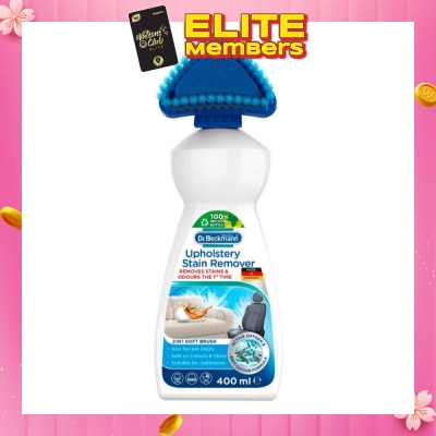 DR. BECKMANN Upholstery Stain Remover 2in1 Softbrush 400ml