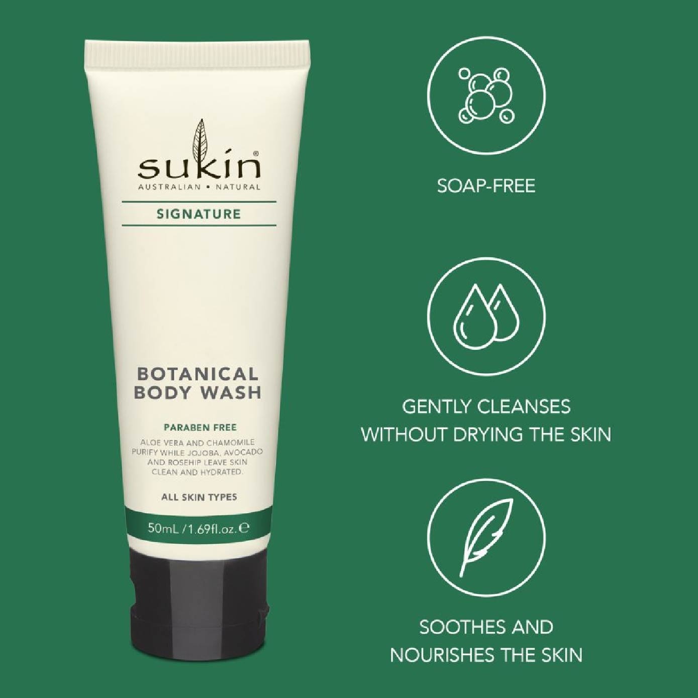 Signature Botanical Body Wash 50ml