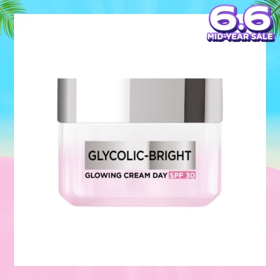 L'OREAL PARIS SKINCARE Glycolic-Bright Glowing Cream Day SPF 30 15ml