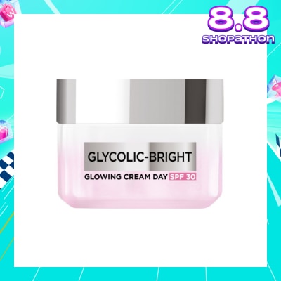 L'OREAL PARIS SKINCARE Glycolic-Bright Glowing Cream Day SPF 30 15ml