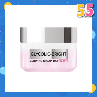 L'OREAL PARIS SKINCARE Glycolic-Bright Glowing Cream Day SPF 30 15ml