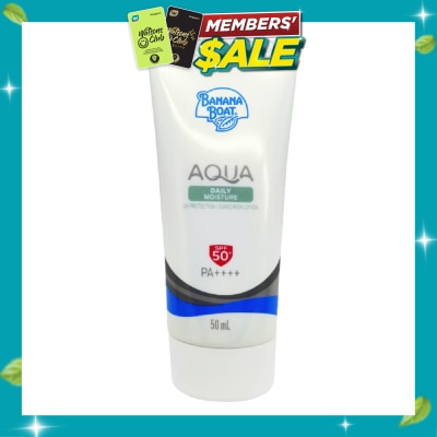 BANANA BOAT Simply Protect Aqua Daily Moisture UV Protection Sunscreen Lotion SPF50+ PA++++ 50ml image