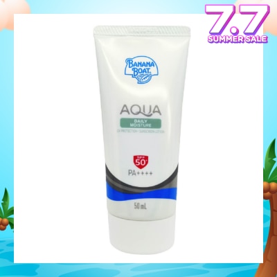 BANANA BOAT Simply Protect Aqua Daily Moisture UV Protection Sunscreen Lotion SPF50+ PA++++ 50ml