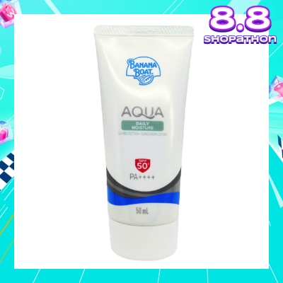 BANANA BOAT Simply Protect Aqua Daily Moisture UV Protection Sunscreen Lotion SPF50+ PA++++ 50ml