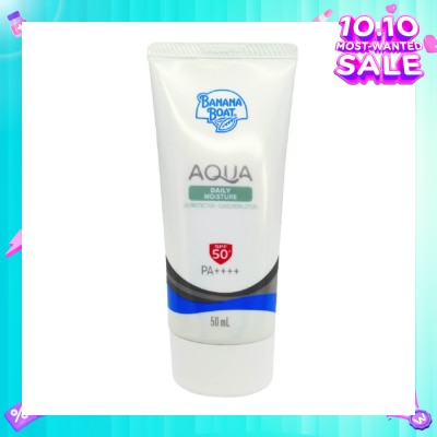 BANANA BOAT Simply Protect Aqua Daily Moisture UV Protection Sunscreen Lotion SPF50+ PA++++ 50ml