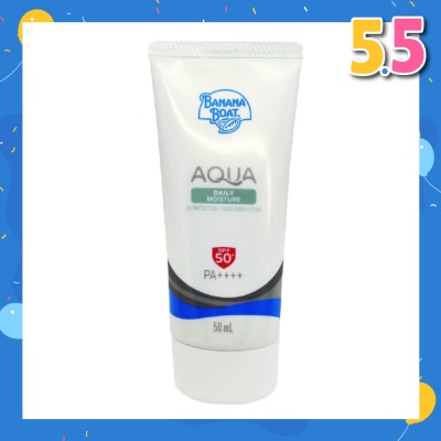 BANANA BOAT Simply Protect Aqua Daily Moisture UV Protection Sunscreen Lotion SPF50+ PA++++ 50ml
