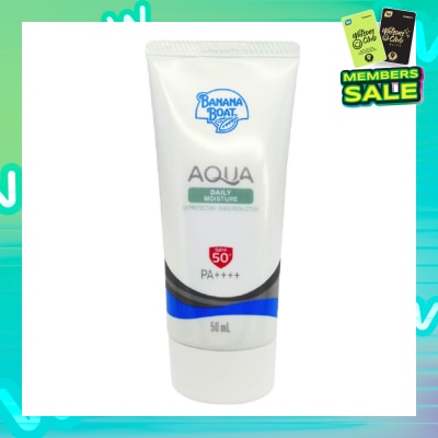 BANANA BOAT Simply Protect Aqua Daily Moisture UV Protection Sunscreen Lotion SPF50+ PA++++ 50ml