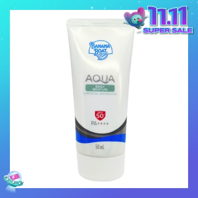 BANANA BOAT Simply Protect Aqua Daily Moisture UV Protection Sunscreen Lotion SPF50+ PA++++ 50ml