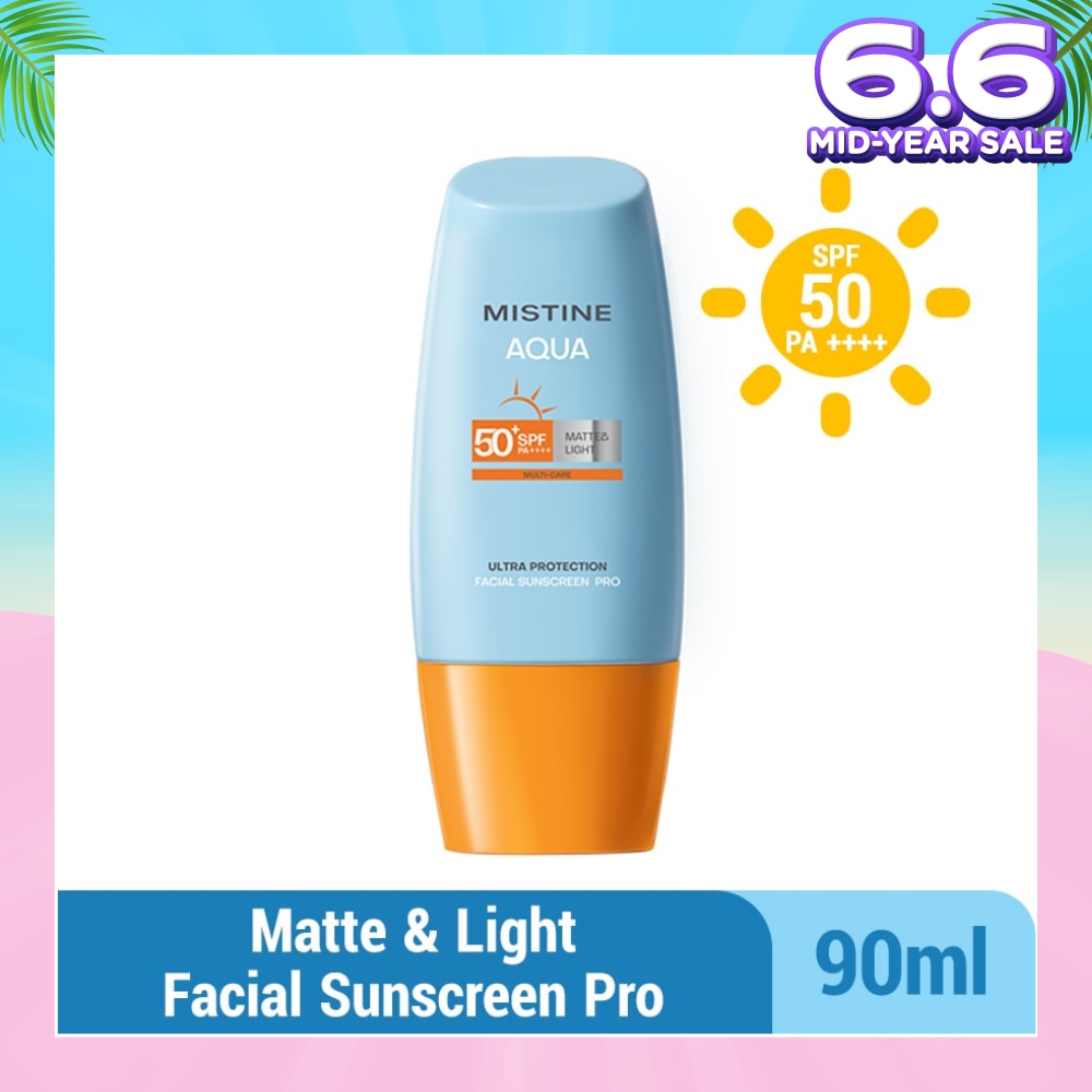 Aqua Multi-Care Matte & Light Ultra Protection Facial Sunscreen Pro SPF50 PA++++ 90ml