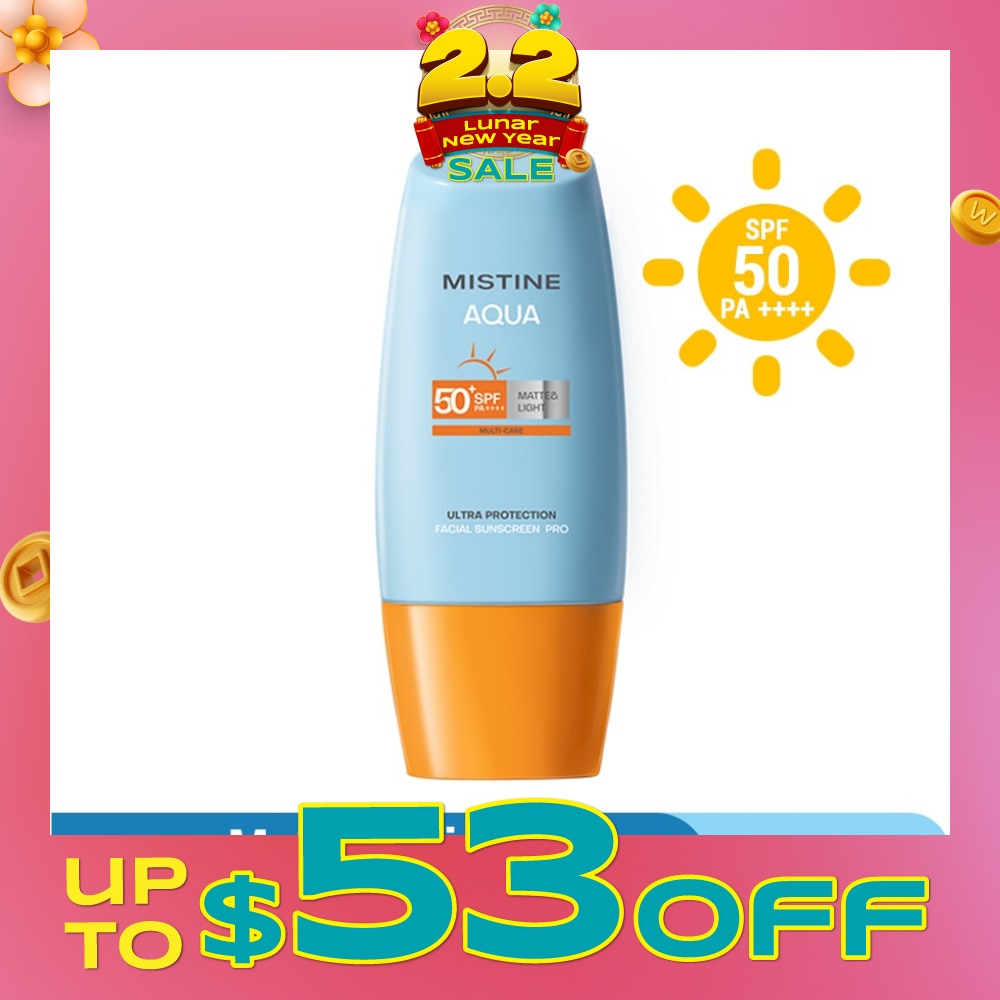 Aqua Multi-Care Matte & Light Ultra Protection Facial Sunscreen Pro SPF50 PA++++ 90ml