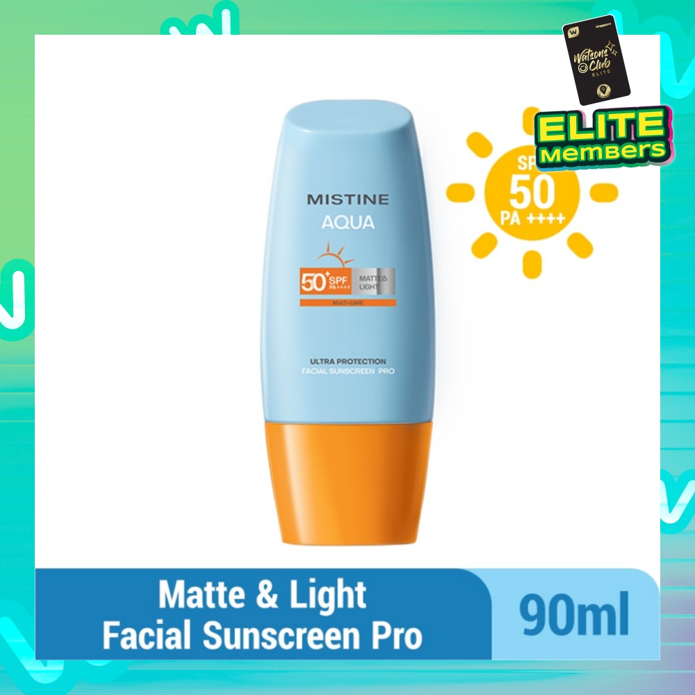 Aqua Multi-Care Matte & Light Ultra Protection Facial Sunscreen Pro SPF50 PA++++ 90ml