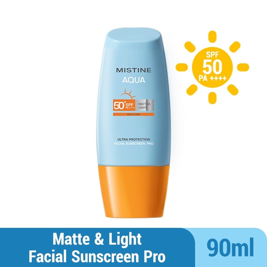 Aqua Multi-Care Matte & Light Ultra Protection Facial Sunscreen Pro SPF50 PA++++ 90ml