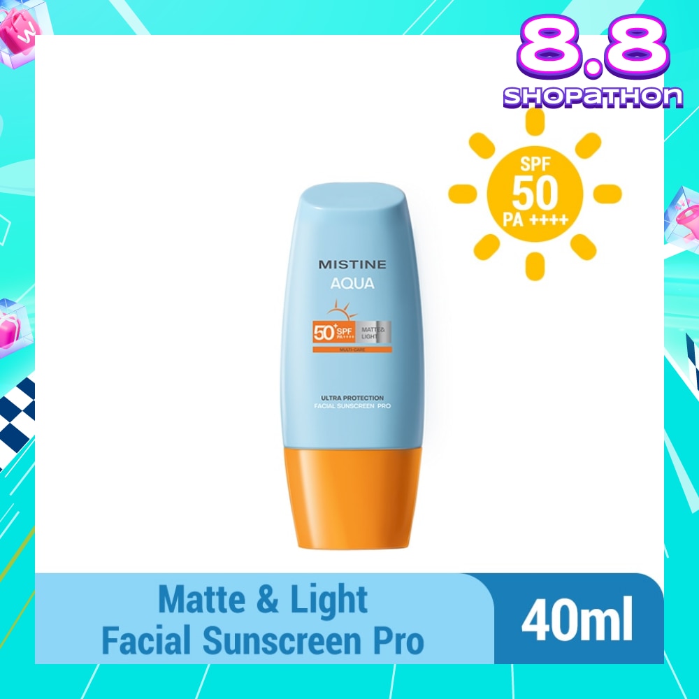 Aqua Multi-Care Matte & Light Ultra Protection Facial Sunscreen Pro SPF50 PA++++ 40ml