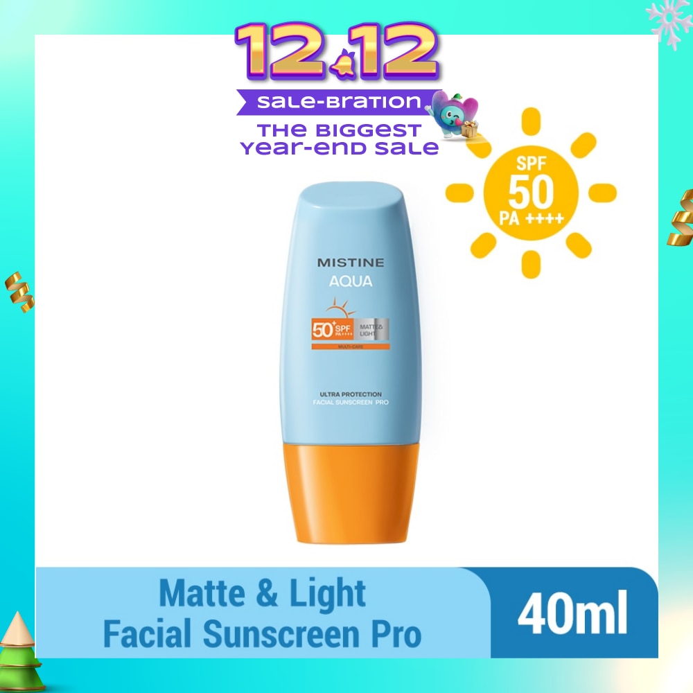 Aqua Multi-Care Matte & Light Ultra Protection Facial Sunscreen Pro SPF50 PA++++ 40ml