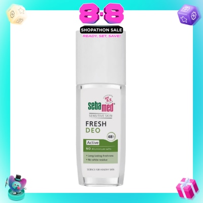 SEBAMED - Fresh Deodorant Spray Active (No Alumunium Salt & Suitable For Sensitive Skin) 75ml