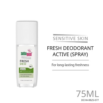 SEBAMED - Fresh Deodorant Spray Active (No Alumunium Salt & Suitable For Sensitive Skin) 75ml