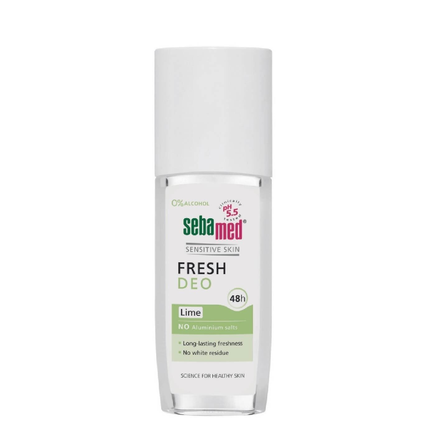 Fresh Deodorant Spray Lime (No Alumunium Salts, 0% Alcohol & Suitable For Sensitive Skin) 75ml