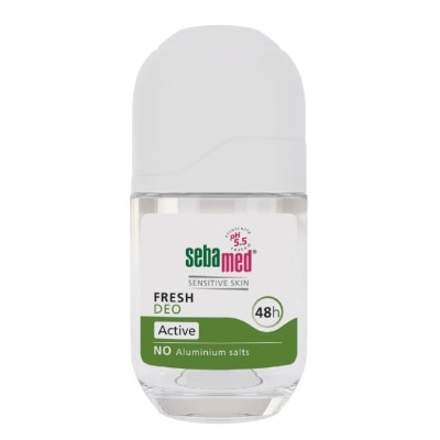 SEBAMED Fresh Deodorant Roll-On Active (No Alumunium Salts & Suitable For Sensitive Skin) 50ml