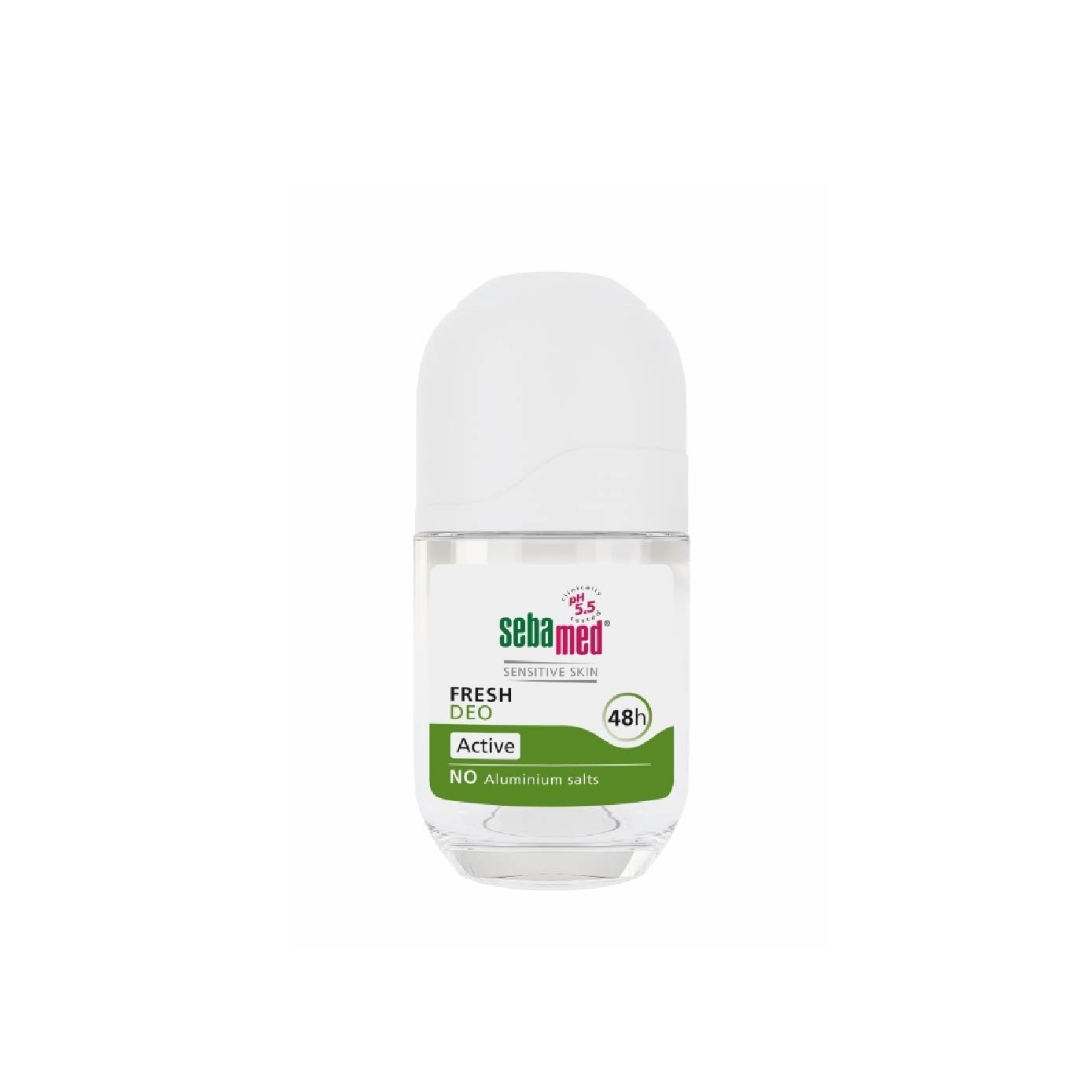 Fresh Deodorant Roll On Active (No Alumunium Salts & Suitable For Sensitive Skin) 50ml image