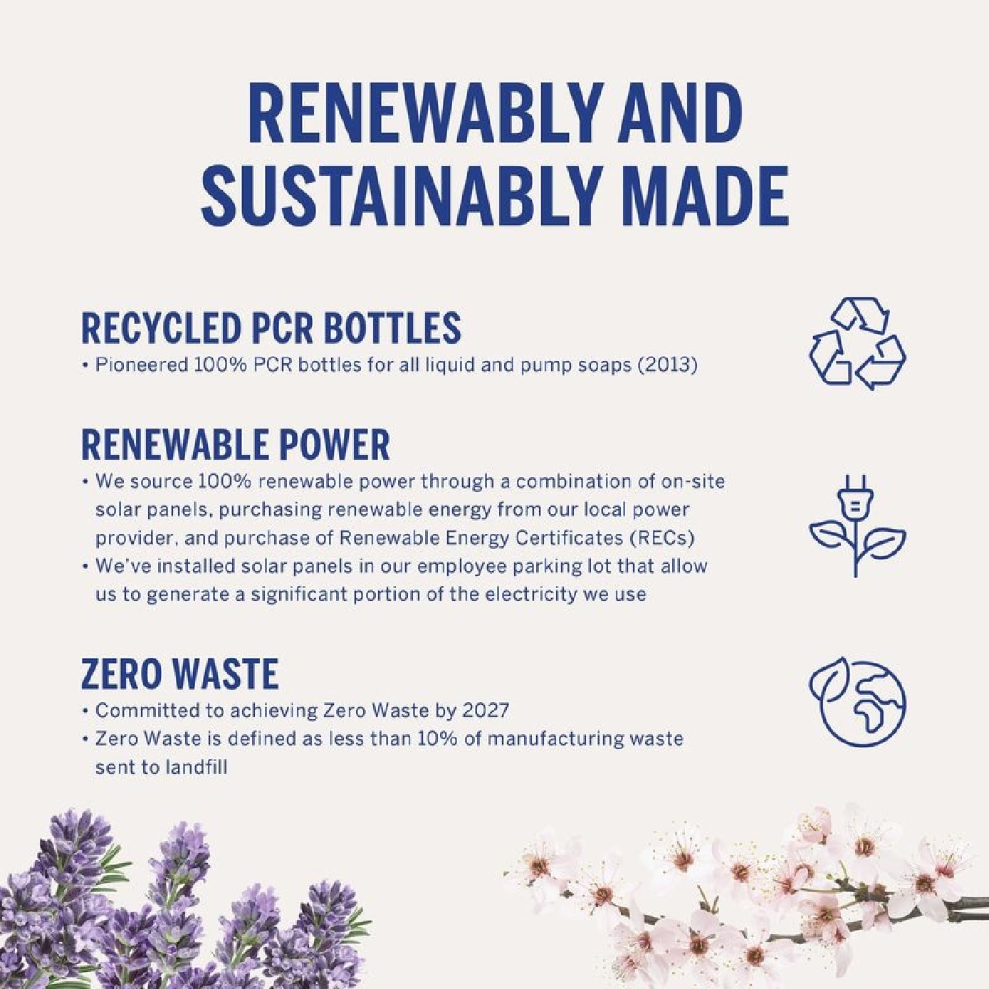 18-In-1 Cherry Blossom Pure-Castile Organic Liquid Soap 59ml