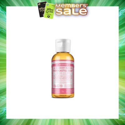 DR BRONNER'S - 18-In-1 Cherry Blossom Pure-Castile Organic Liquid Soap 59ml