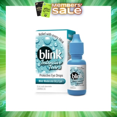 BAUSCH + LOMB - Blink Intensive Tears Protective Eye Drop 15ml&nbsp;(Expiry: Aug`2026)