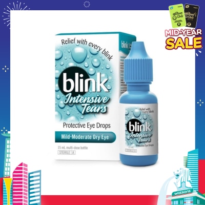 BAUSCH + LOMB Blink  Intensive Tears Protective Eye Drop 15ml