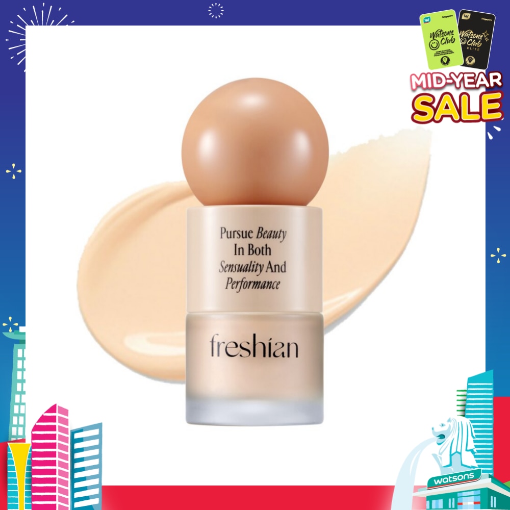 Egg-Like Glow Vegan Foundation SPF35 PA++ 201 Light Beige 1s