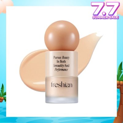 FRESHIAN Egg-Like Glow Vegan Foundation SPF35 PA++ 203 Medium Beige 1s (Expiry: Jan`2026)