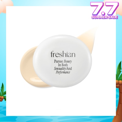 FRESHIAN Egg-Like Vegan Cushion SPF35 PA++ 201 Light Beige 12g