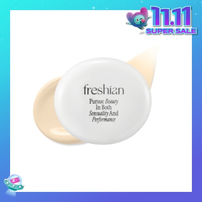 FRESHIAN Egg-Like Vegan Cushion SPF35 PA++ 201 Light Beige 12g