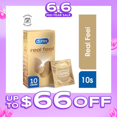 DUREX - Real Feel Condoms 10s