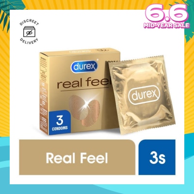 DUREX Real Feel Condoms 3s