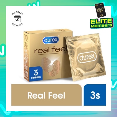 DUREX Real Feel Condoms 3s
