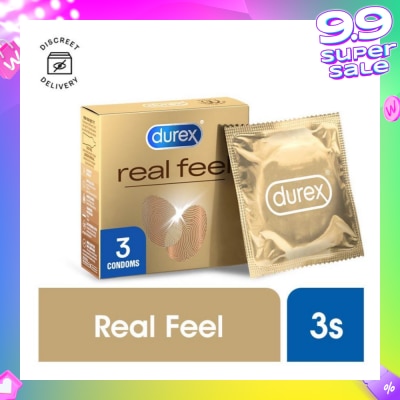 DUREX Real Feel Condoms 3s