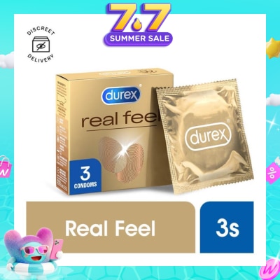 DUREX - Real Feel Condoms 3s