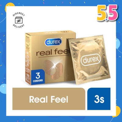 DUREX Real Feel Condoms 3s