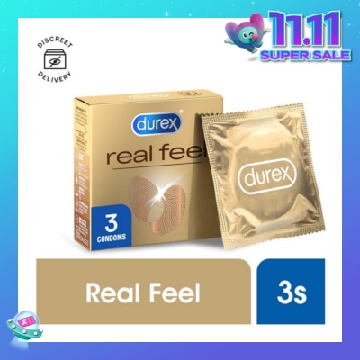 DUREX Real Feel Condoms 3s