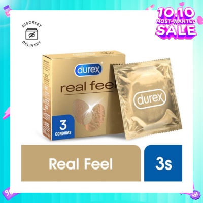 DUREX Real Feel Condoms 3s