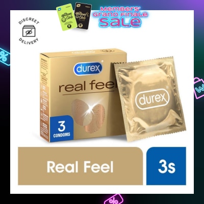 DUREX Real Feel Condoms 3s