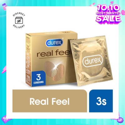 DUREX Real Feel Condoms 3s