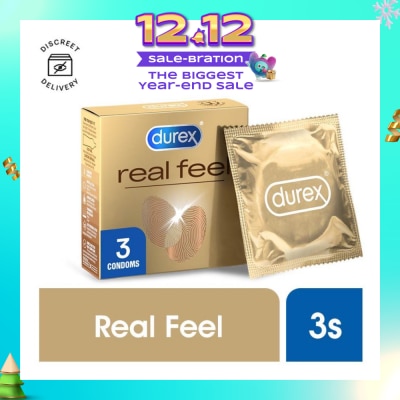 DUREX Real Feel Condoms 3s