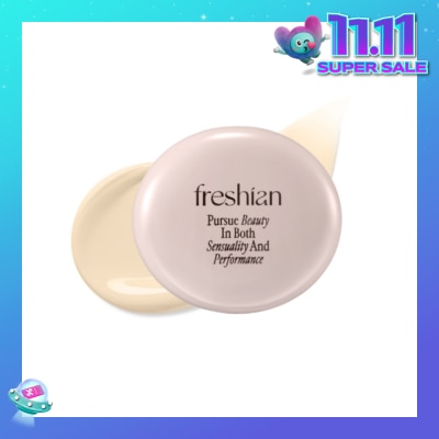 FRESHIAN Egg-Like Vegan Glow Cushion SPF35 PA++ 201 Light Beige 12g (Expiry: Aug`2026)