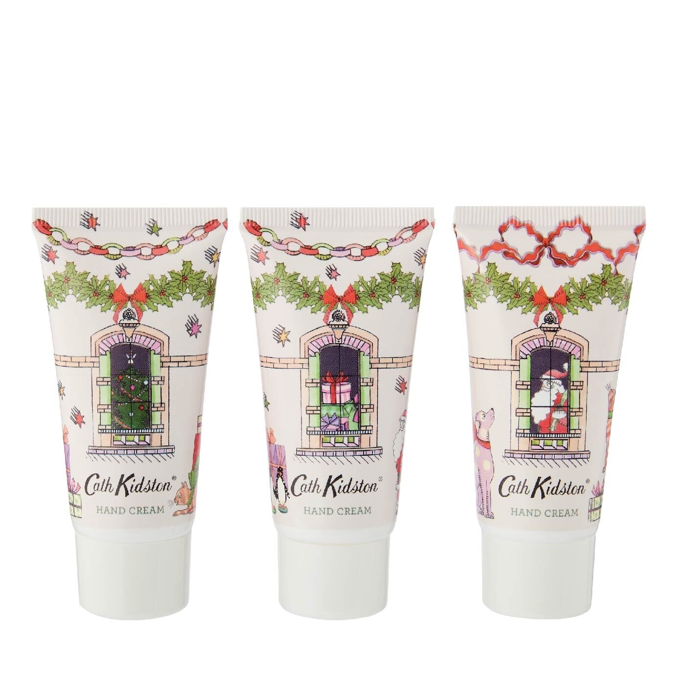 A Doll's House Red Berry & Cedar Hand Cream Trio Xmas Packset consists 30ml x 3s