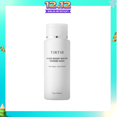 TIRTIR Hydro Boost Enzyme Powder Wash (Buffs Away Dead Skin Cells & Reduces Blackheads) 75g