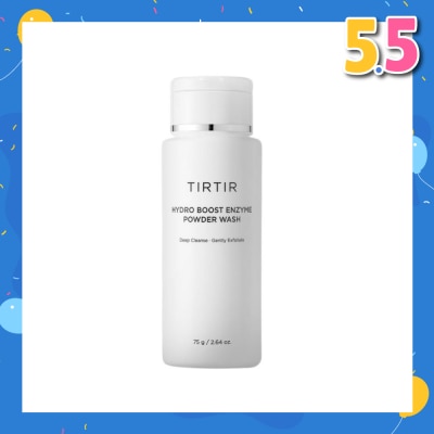 TIRTIR Hydro Boost Enzyme Powder Wash (Buffs Away Dead Skin Cells & Reduces Blackheads) 75g